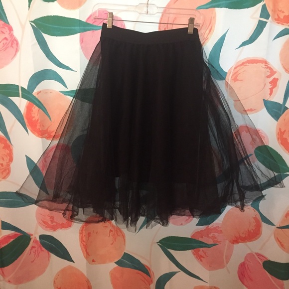 Black tulle tutu perfect for spooky season Small - Picture 1 of 4